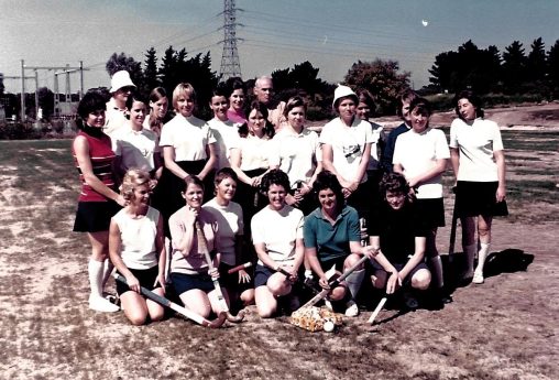 1972 Ladies team - 1st game on new fields - 16 Sep